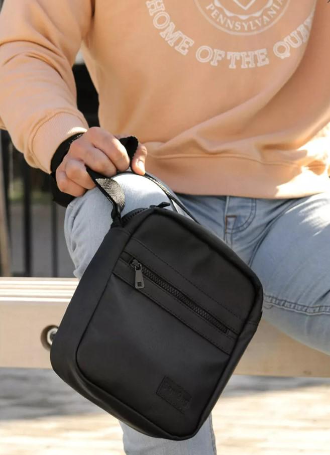 Мужская сумка мессенджер Sambag Makros Черный (70278001m) - фото 2 Мужская сумка мессенджер Sambag Makros Черный (70278001m) - фото 2