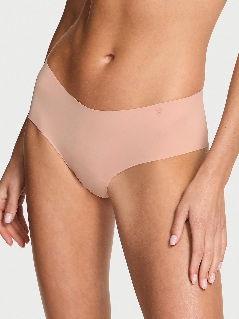 Трусики женские Victoria's Secret No-Show Cheeky S Бежевый (2708879963752)
