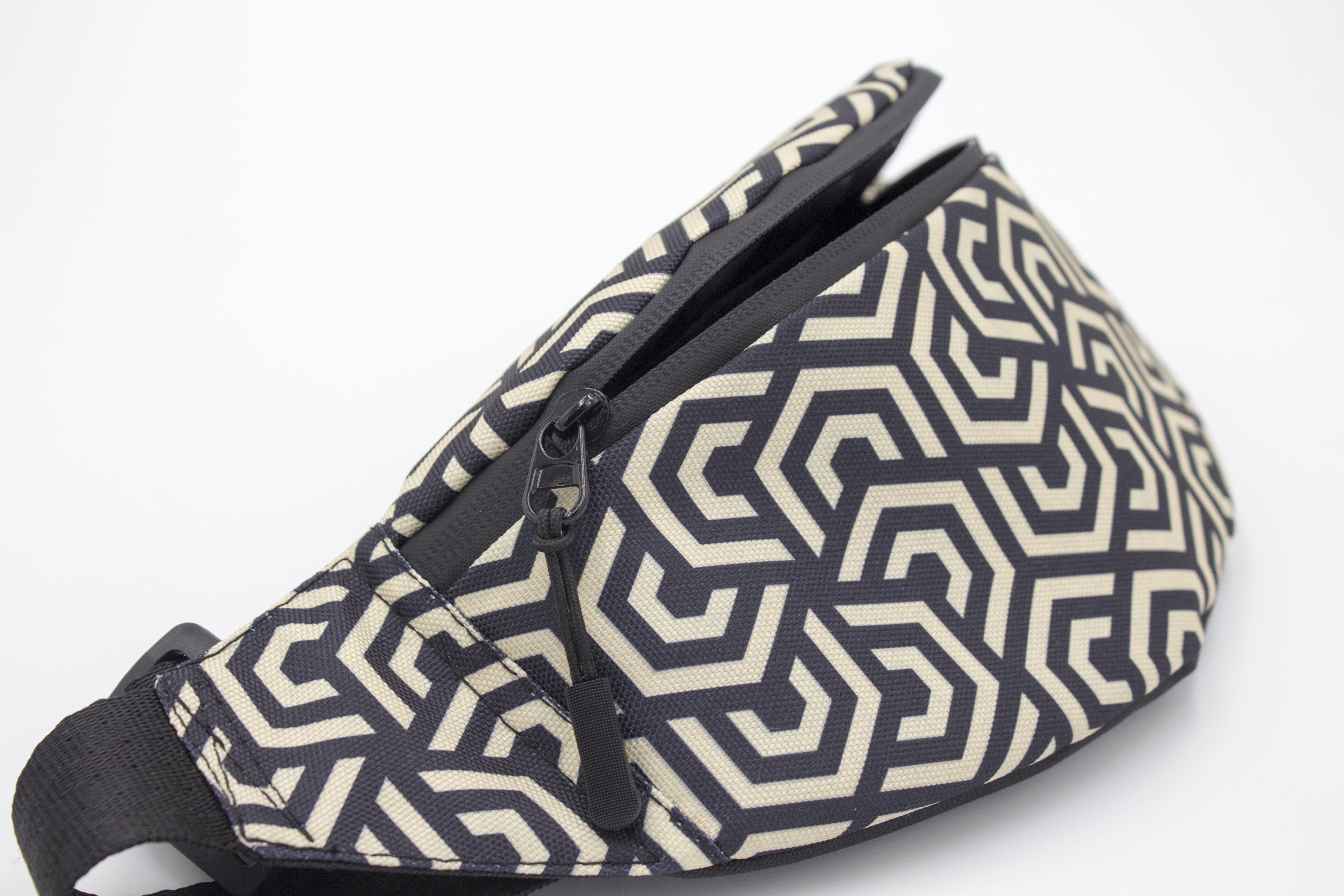 Сумка бананка Шестикутники (BG-002) - фото 5 Сумка бананка Шестикутники (BG-002) - фото 5