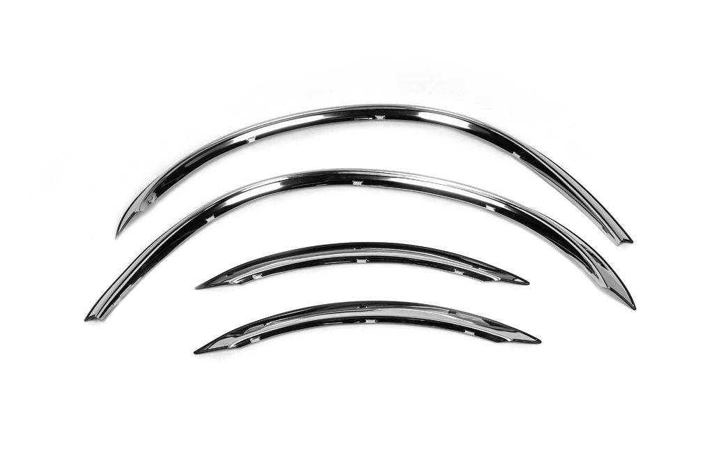 Накладки на арки Max chrome для Mercedes C-class W203 2000-2007 гг. нержавеющая сталь Хром