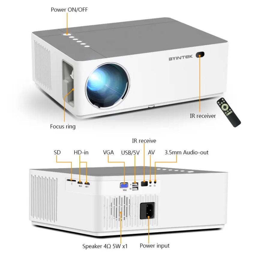 Проектор Byintek K20 - фото 2