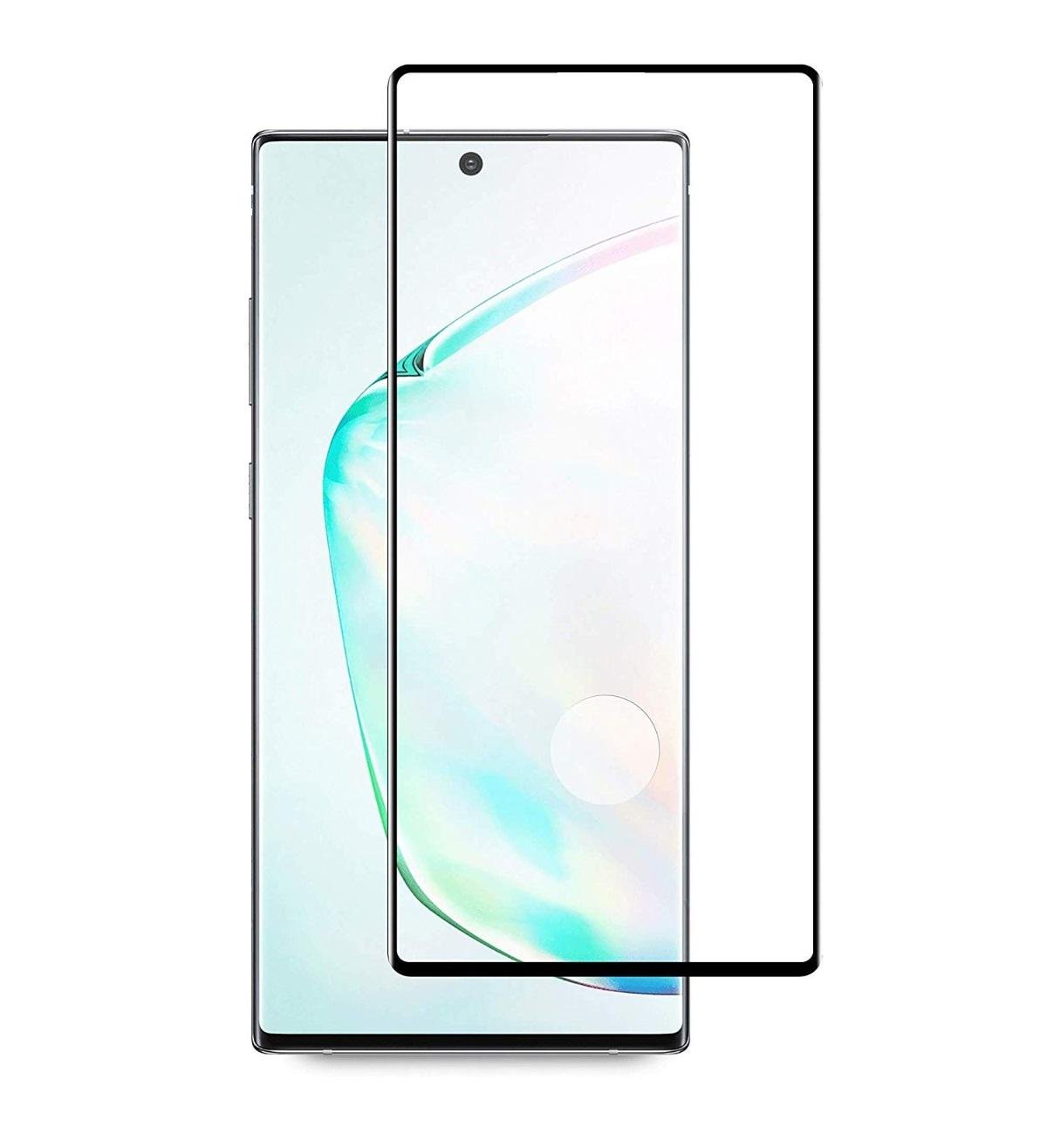 Защитное стекло Mocolo 3D для Samsung Galaxy Note 10 Plus 0,33 мм Black - фото 5