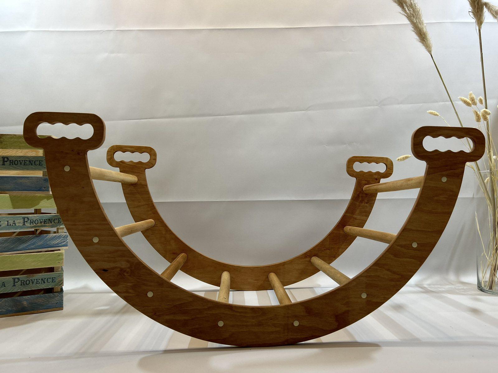 Дитячий тренажер з матрасом Paradox Арка Піклер з натурального дерева (290120234) - фото 6 Дитячий тренажер з матрасом Paradox Арка Піклер з натурального дерева (290120234) - фото 6