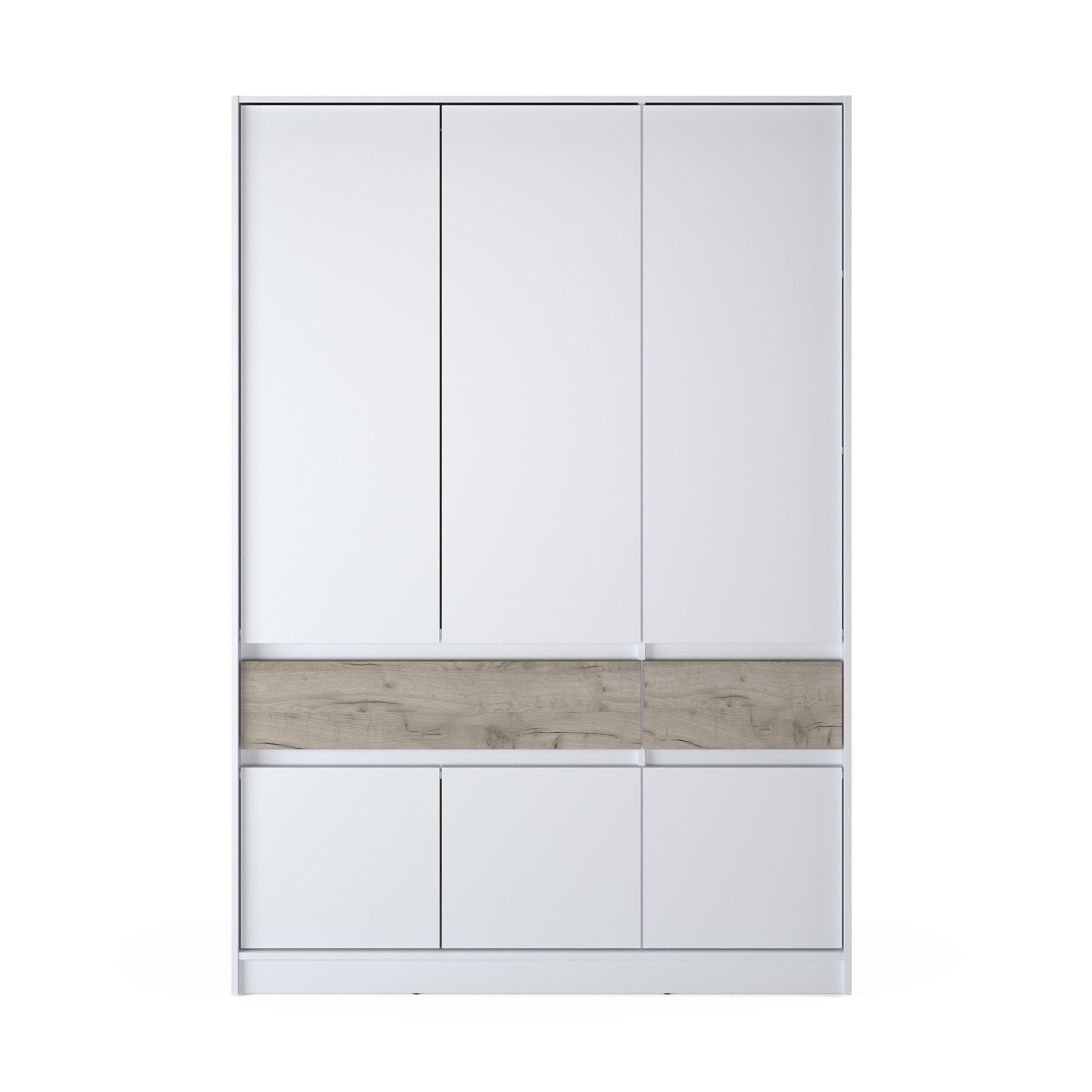 Шкаф Everest Style 1400х530х2030 мм Кашемир/Бетон (11476) - фото 2 Шкаф Everest Style 1400х530х2030 мм Кашемир/Бетон (11476) - фото 2