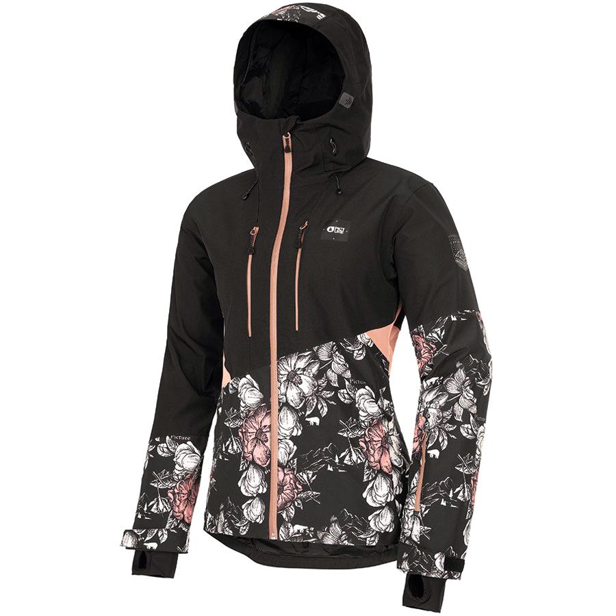 Куртка Picture Organic Seen W 2021 peonies L Black