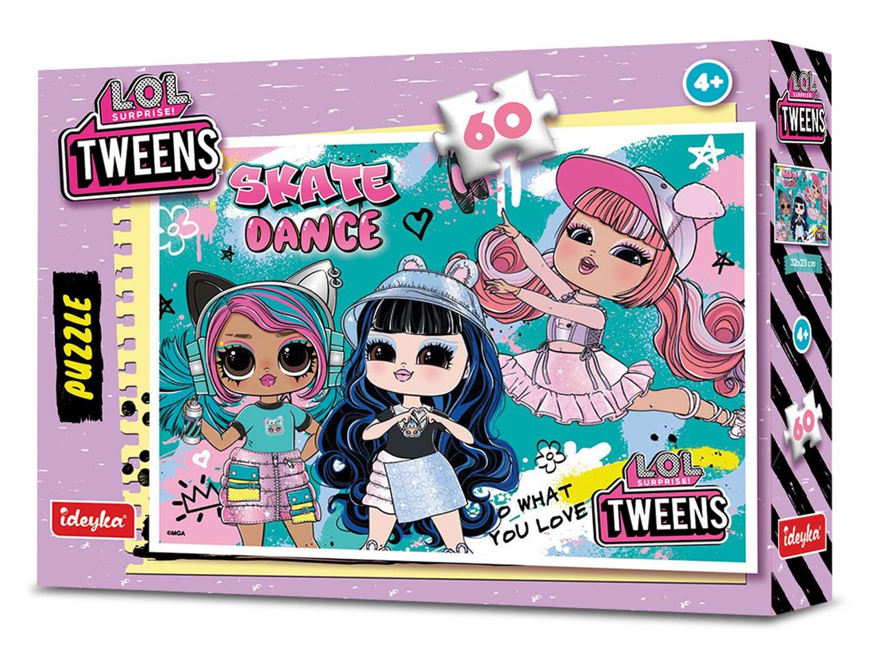 Пазлы LOL Surprise! Tweens Skate Dance 60 элементов (2993115845)