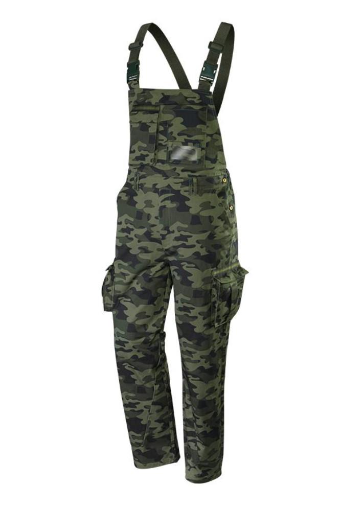 Полукомбенизон рабочий Neo Tools CAMO 81-241 Oxford L с шлейками Military (81-241-L)