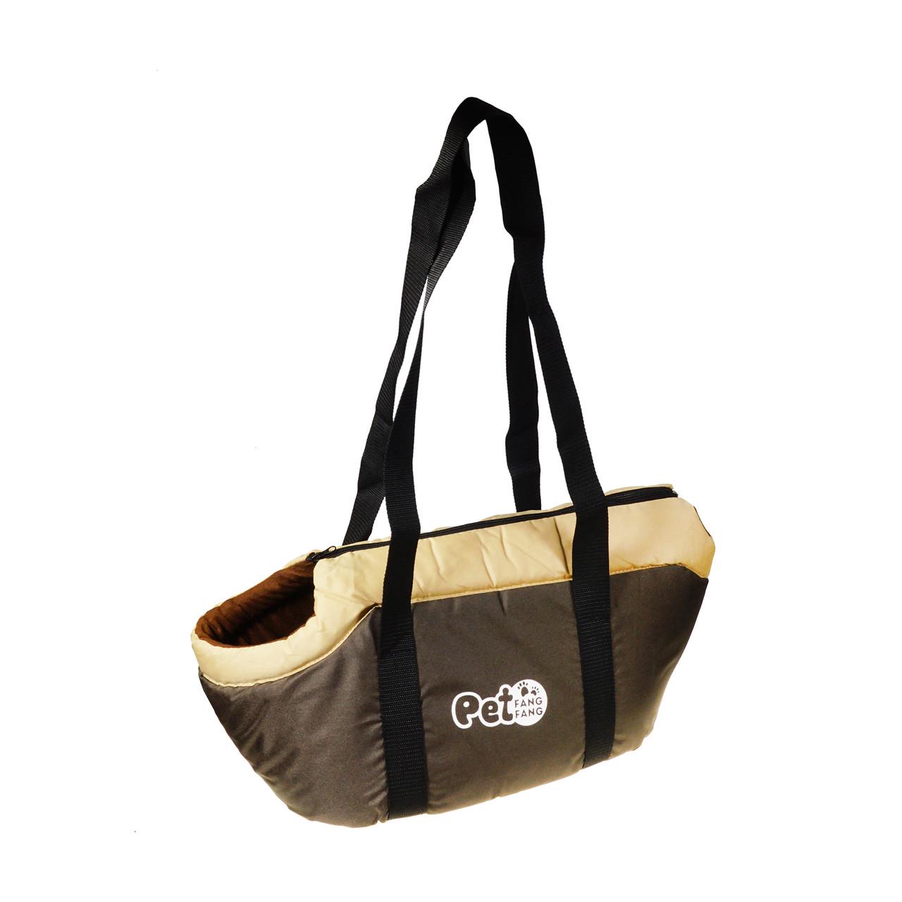 Сумка-переноска для кошек и собак Wellamart Коричневый (7148-0001)