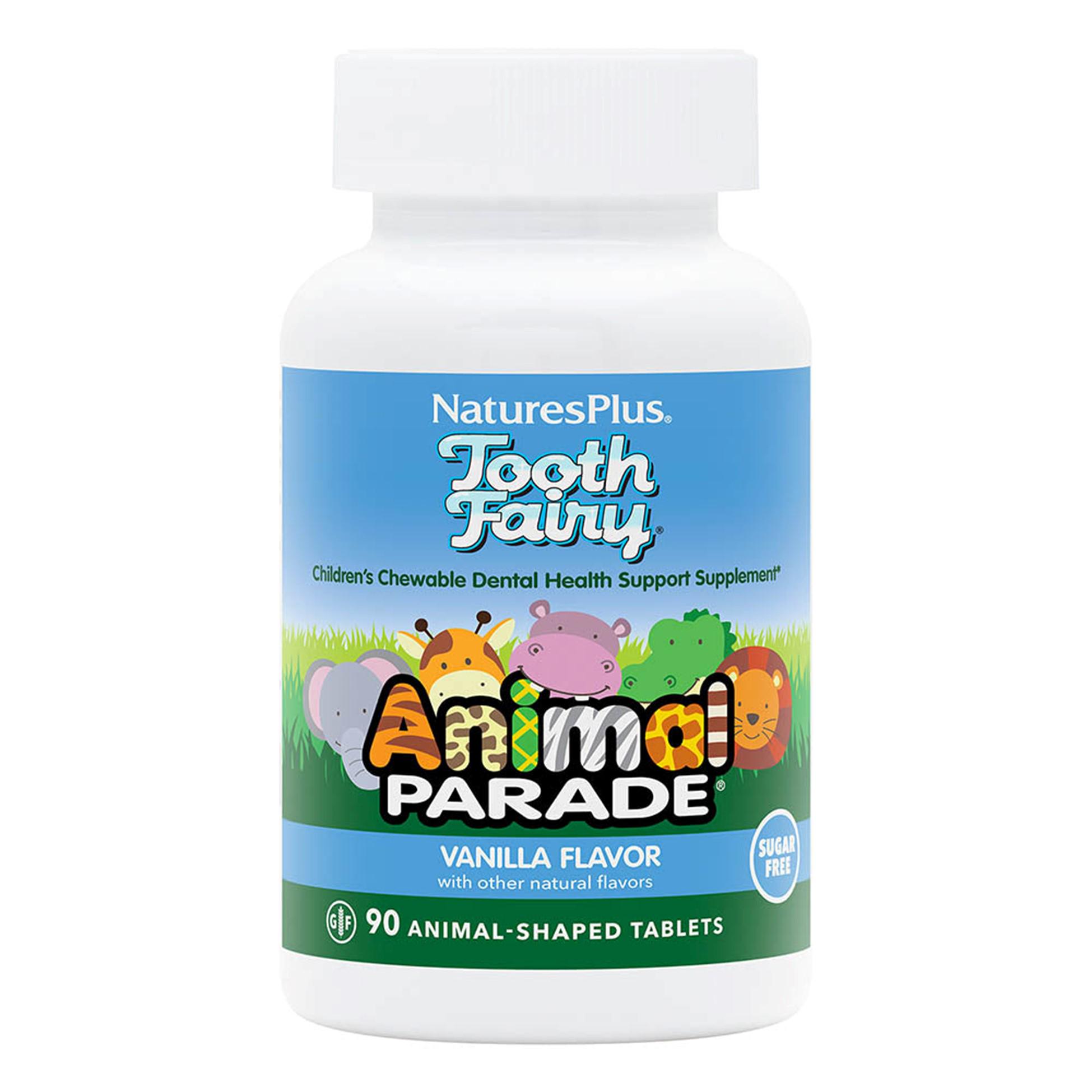 Вітаміни дитячі Natures Plus Animal Parade Tooth Fairy 90 жувальних таб. (1491)