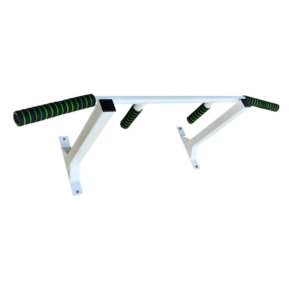 Турник настенный 2в1 до 300 кг 110 см Белый (2662575449)