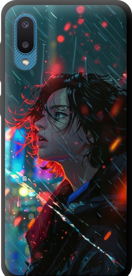 Чехол на Samsung Galaxy A02 A022G Ночные огни (6096b-2260-42517) Чехол на Samsung Galaxy A02 A022G Ночные огни (6096b-2260-42517)