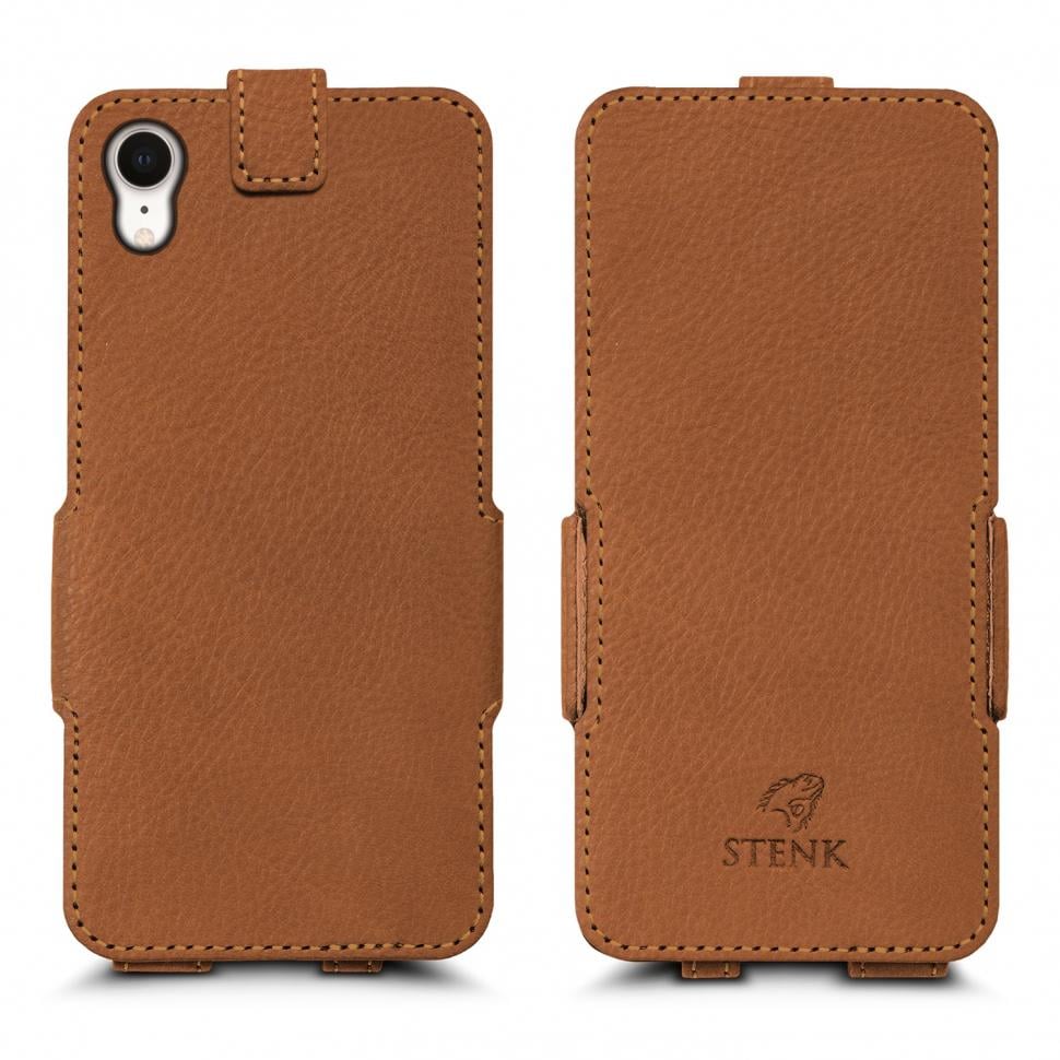 Чехол флип Stenk Prime для Apple iPhone XR Camel (62636)