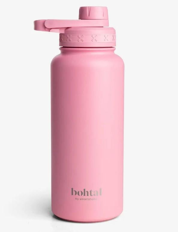 Бутылка для воды Smartshake Bohtal Insulated Sports Bottle 960 мл/32 oz Pink металлическая с двойной вакуумной изоляцией (11280101)