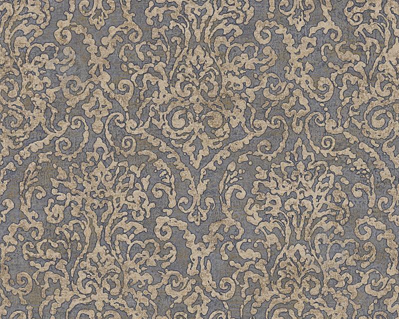 Флизелиновые обои A.S.Creation Bohemian Burlesque 96047-3 Синие