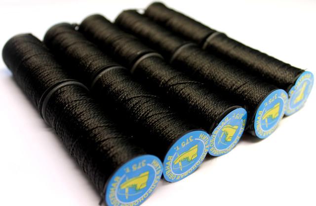 Набір ниток поліпропіленових малі Дратва Чорний (0910) - фото 1 Набір ниток поліпропіленових малі Дратва Чорний (0910) - фото 1