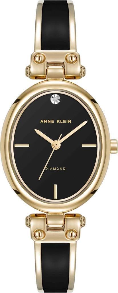 Наручные часы женские Anne Klein AK/5118BKGB с черным циферблатом