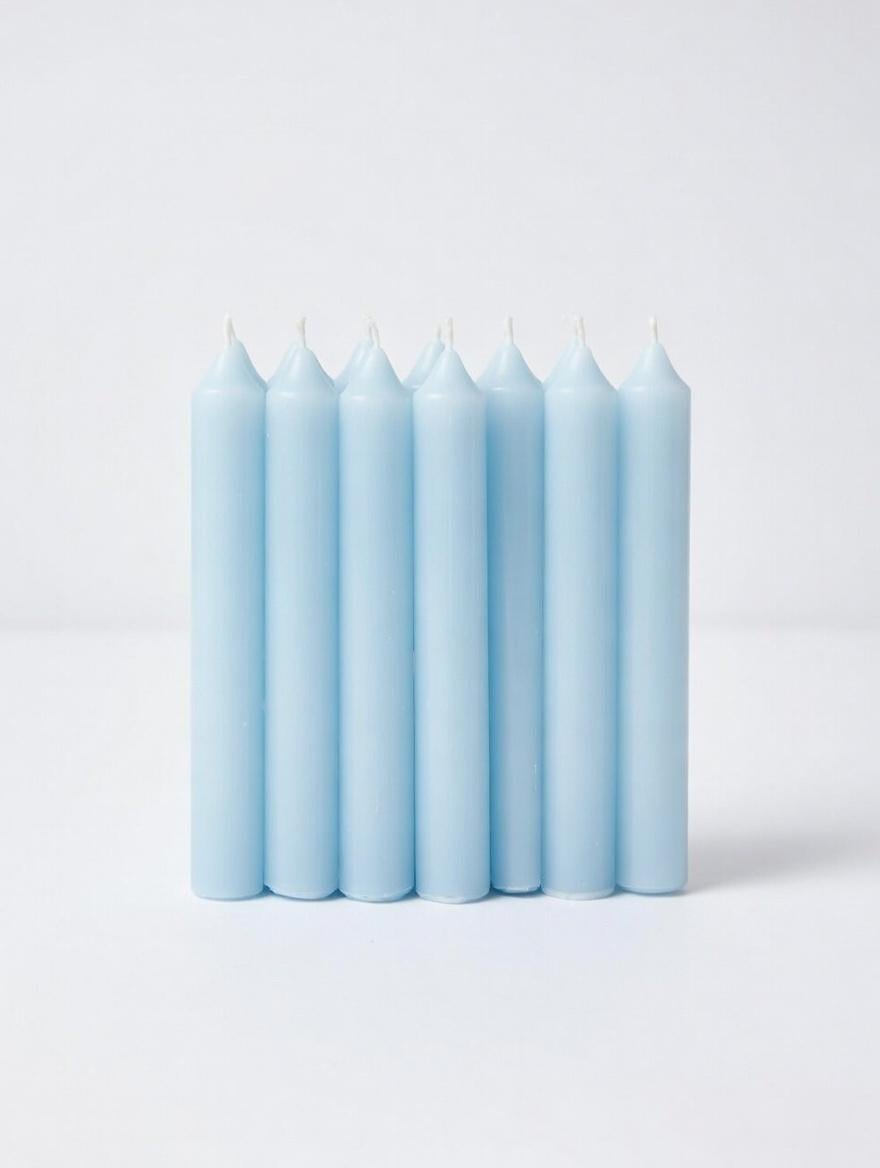 Свічки для торта HOME CREATION Kuchenkerzen & Glückwunschkerzen 10 шт. Блакитний (500205)
