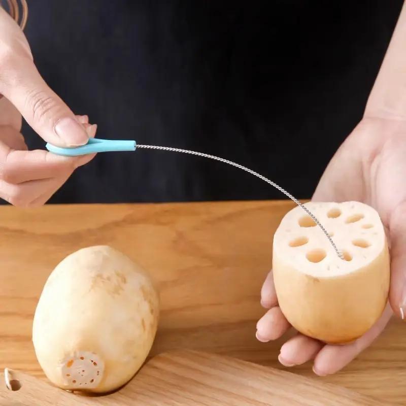 Набор ершиков кухонных для мытья бутылочек 2 шт. Голубой (2610823785) - фото 3 Набор ершиков кухонных для мытья бутылочек 2 шт. Голубой (2610823785) - фото 3