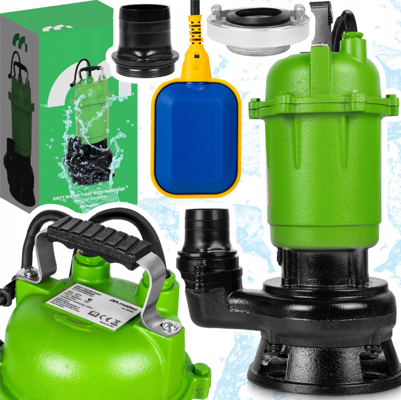 Дренажний насос для брудної та чистої води MalTec 570 Вт 18000 л/год - фото 11 Дренажний насос для брудної та чистої води MalTec 570 Вт 18000 л/год - фото 11