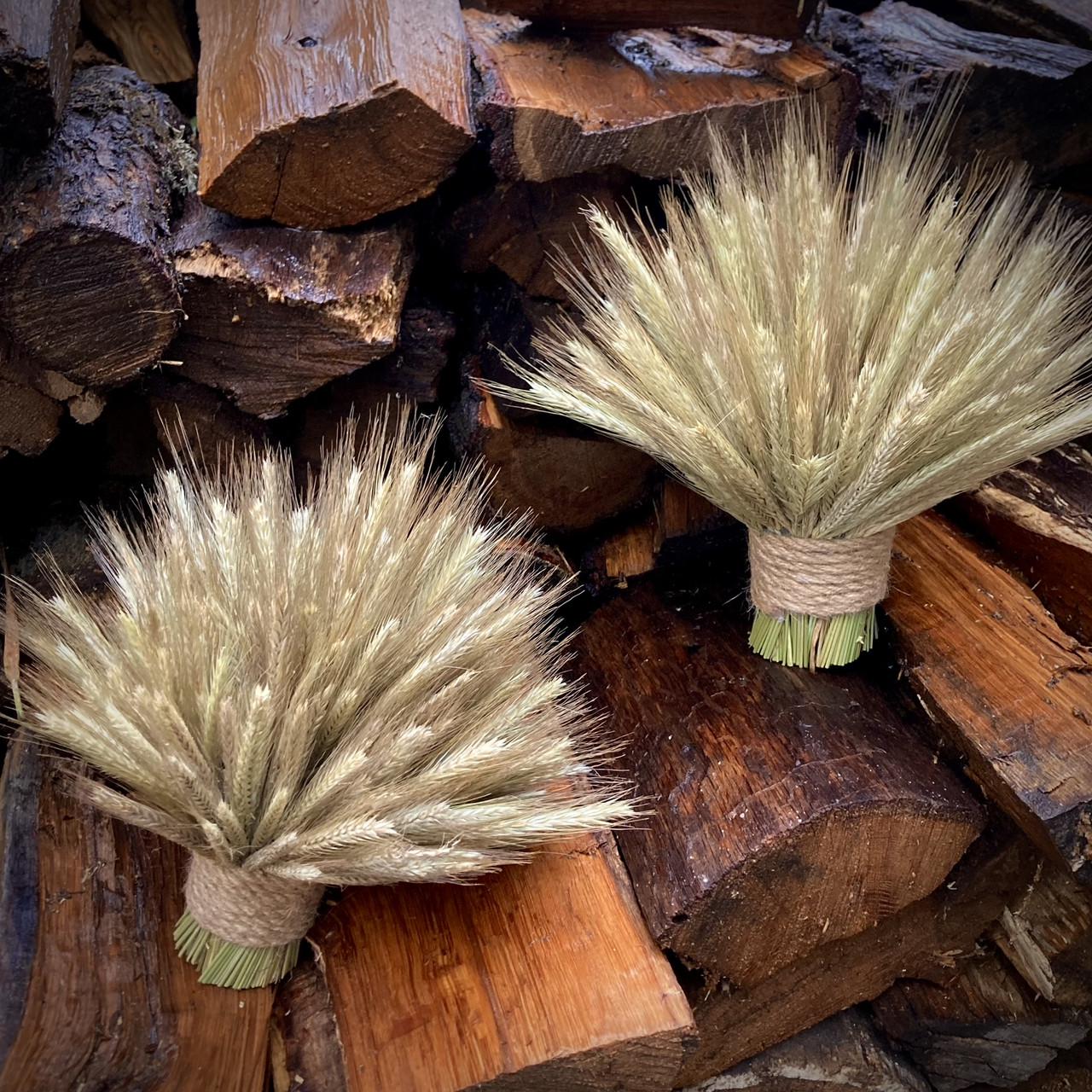 Рождественский дидух из ржаных колосьев и льна 20 см (1893301596) - фото 9 Рождественский дидух из ржаных колосьев и льна 20 см (1893301596) - фото 9