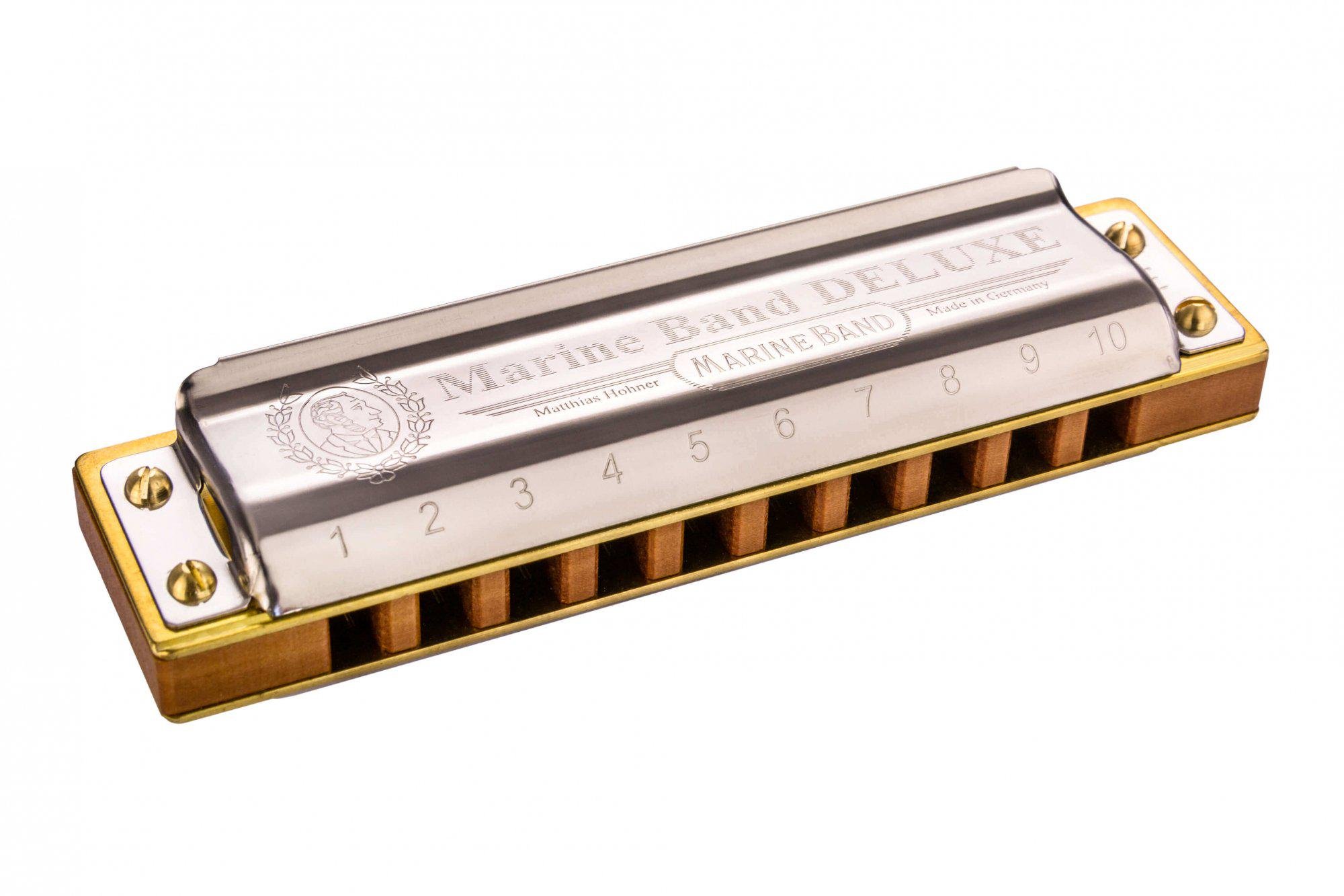 Губная гармошка Hohner Marine Band Deluxe M200505X E-major (127108)