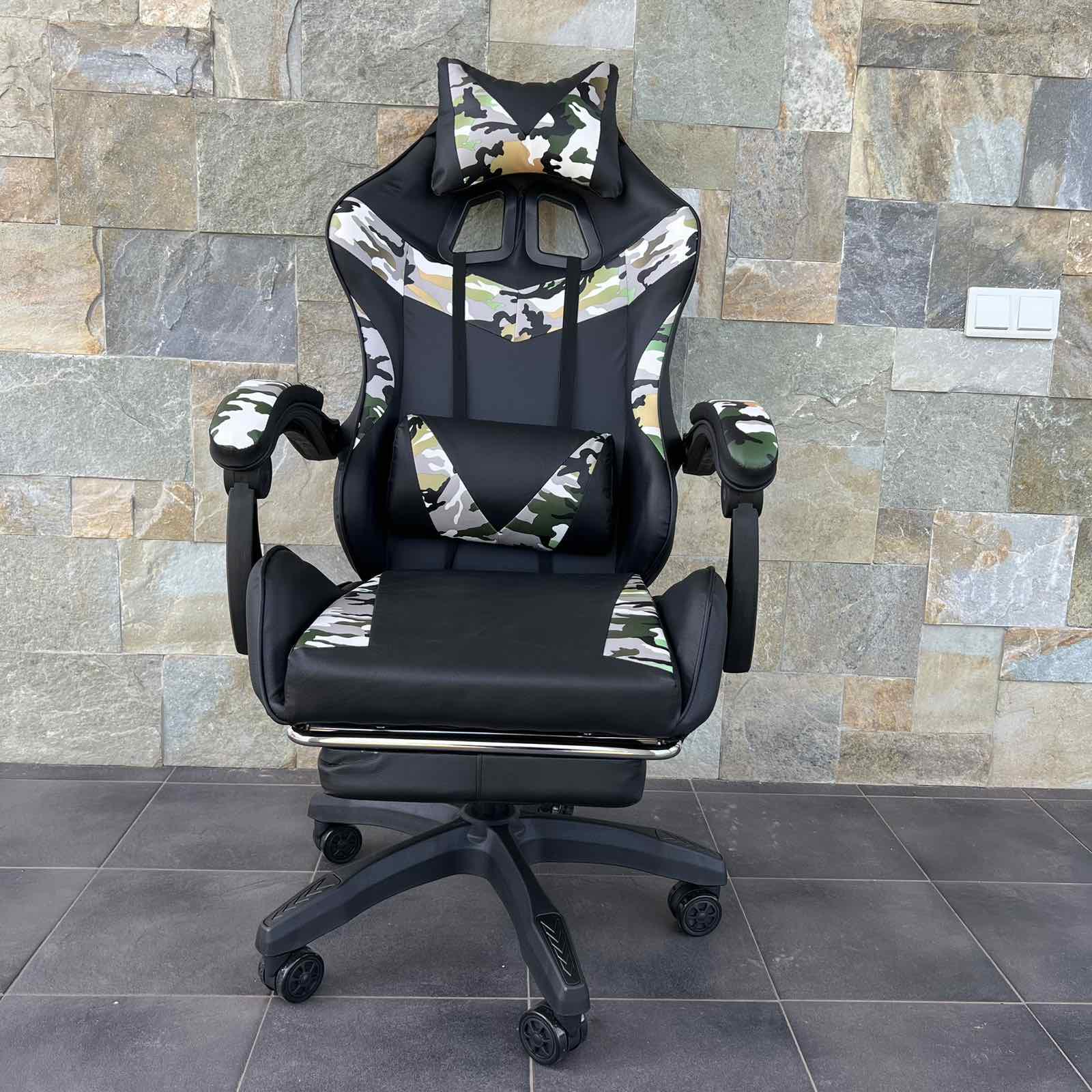 Кресло геймерское Prestige 730 moro Черно-зеленый камуфляж - фото 3 Кресло геймерское Prestige 730 moro Черно-зеленый камуфляж - фото 3