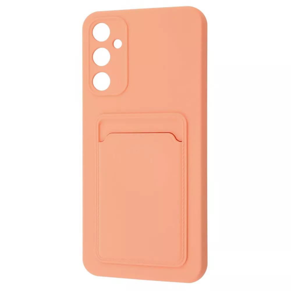 Чехол WAVE Colorful Pocket для Samsung Galaxy A05s, пастельно-розовый