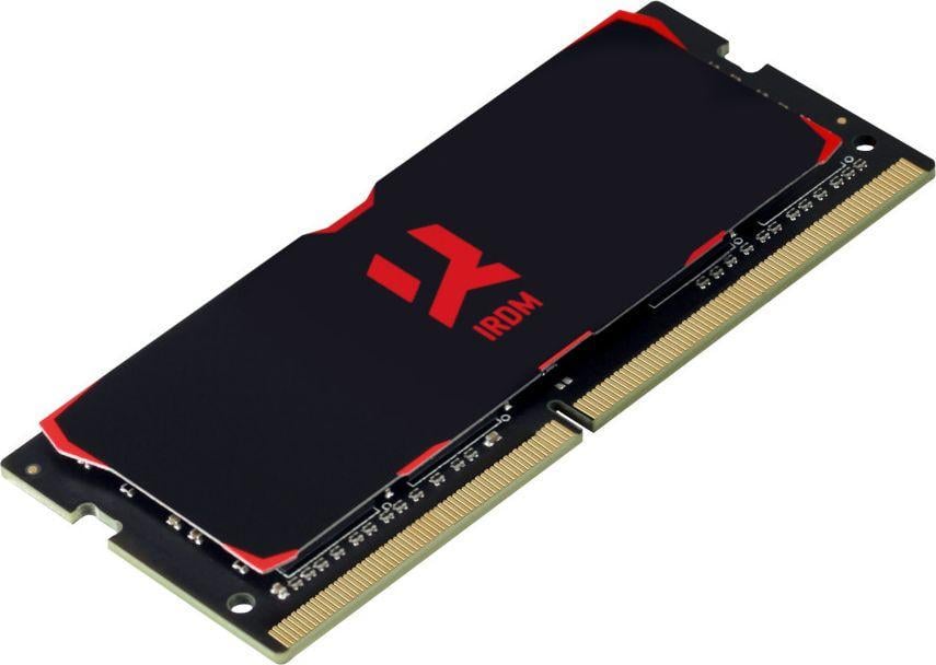 Оперативна пам'ять для ноутбуків Goodram 16 GB SO-DIMM DDR4 3200MHz IRDM Black (IR-3200S464L16A/16G) Оперативна пам'ять для ноутбуків Goodram 16 GB SO-DIMM DDR4 3200MHz IRDM Black (IR-3200S464L16A/16G)