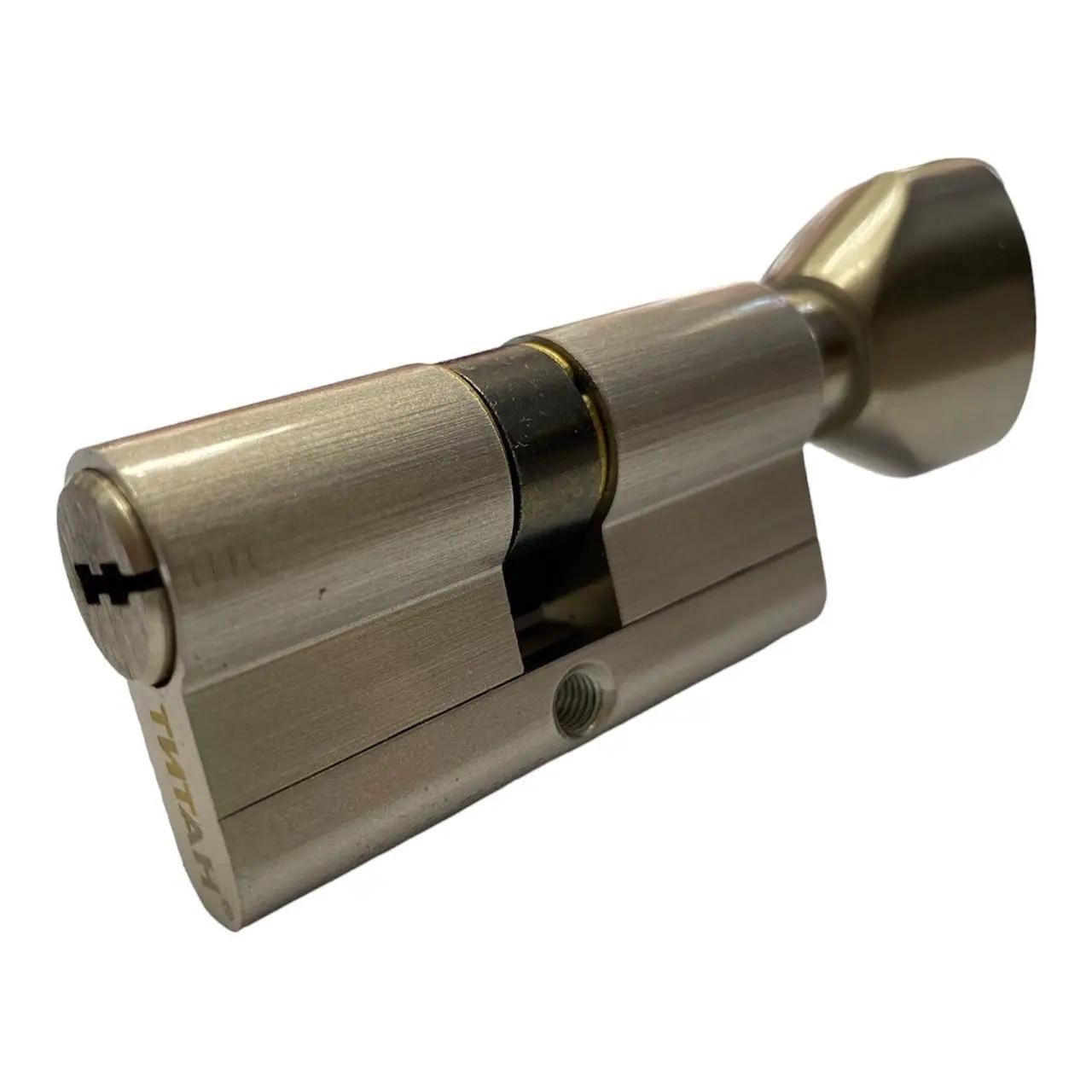 Цилиндр для замка Титан 3D серия M 70 C SN удлиненный ключ - фото 1 Цилиндр для замка Титан 3D серия M 70 C SN удлиненный ключ - фото 1