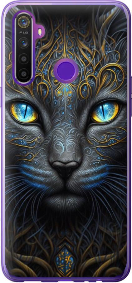 Чехол на Realme 5 Кошка (5548t-1862-42517)