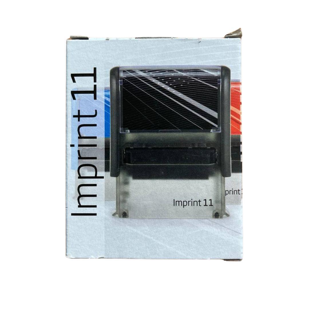 Штамп "МЕДОГЛЯД ПРОЙДЕНО" на автоматическом оснащении Imprint 11 38х14 мм Синий (2701972642) - фото 4