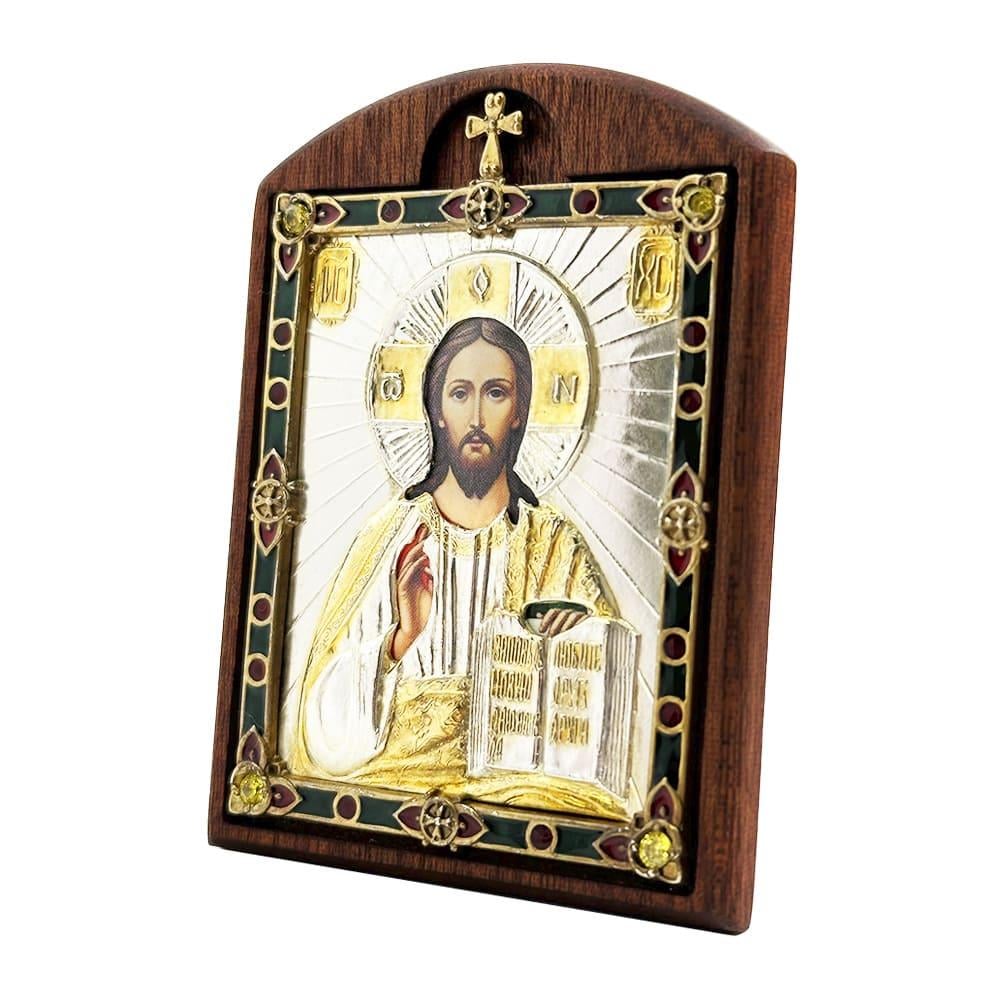 Икона Иисус Христос латунная (BGG0123L)