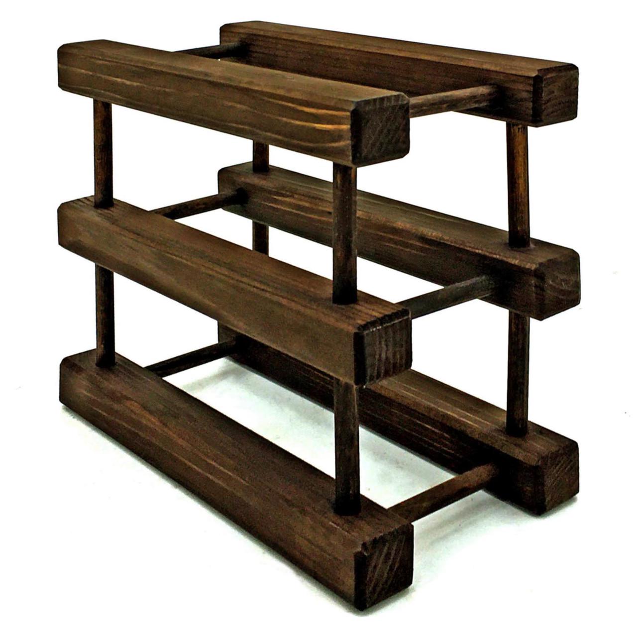 Полка для вина настольная Сенчури 2 Капучино (Впс-200309)