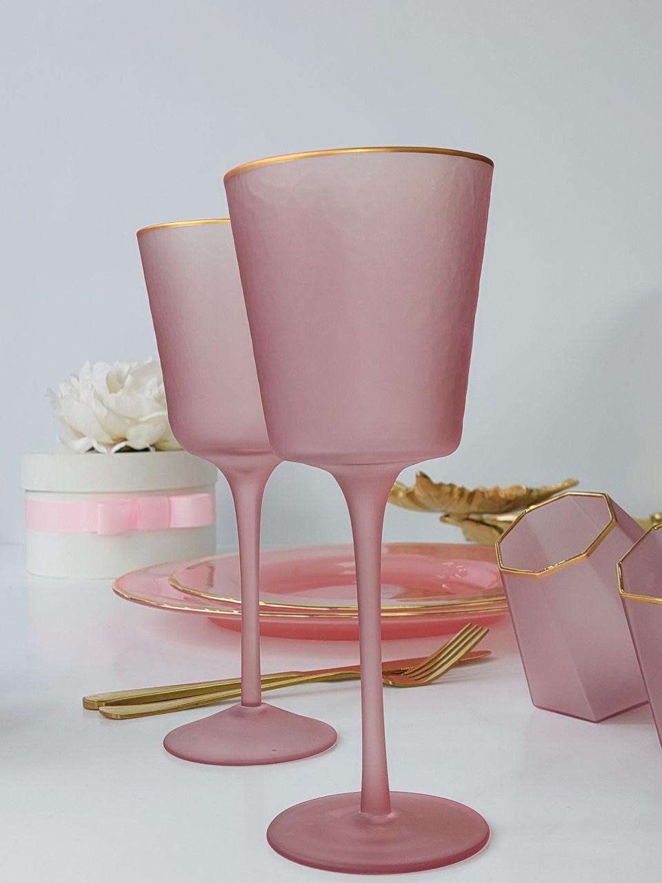 Келих для білого вина Lady Pink 350 мл Рожевий (HX12271131) - фото 2