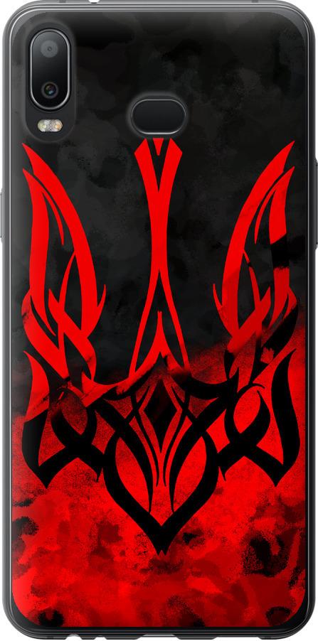 Чехол на Samsung Galaxy A6s Герб Украины v2 (5312u-1604-42517)