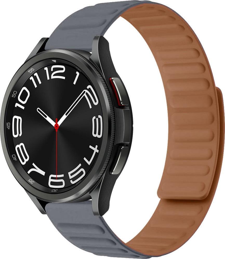 Ремешок Magneter для Galaxy Watch 6 Classic 47 мм Grey (39243-33)