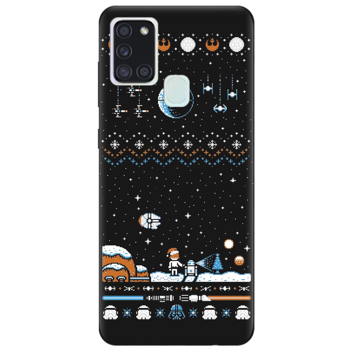 Силиконовый чехол Zorrov для Samsung Galaxy A21s - Star wars (14100050214087773)