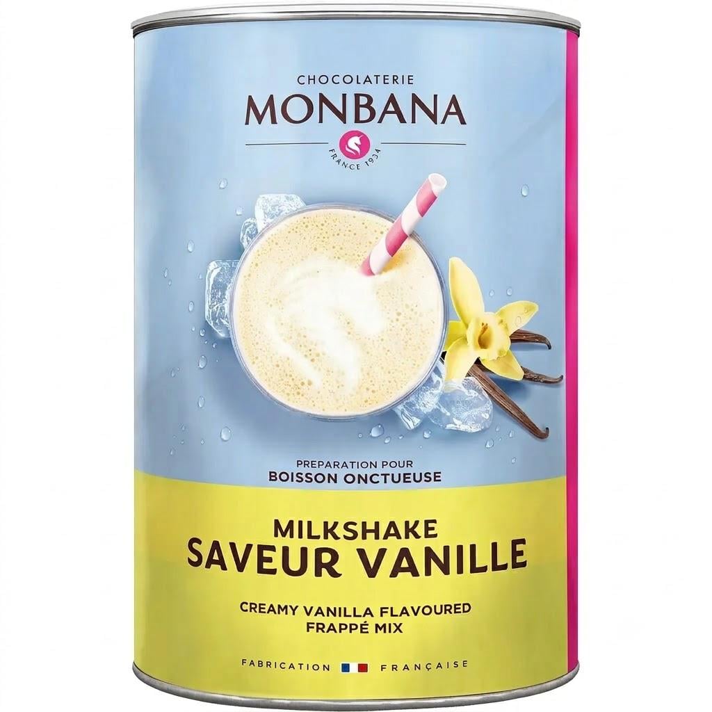 Смесь сухая Monbana Milkshake Saveur Vanille 1 кг (monb002)
