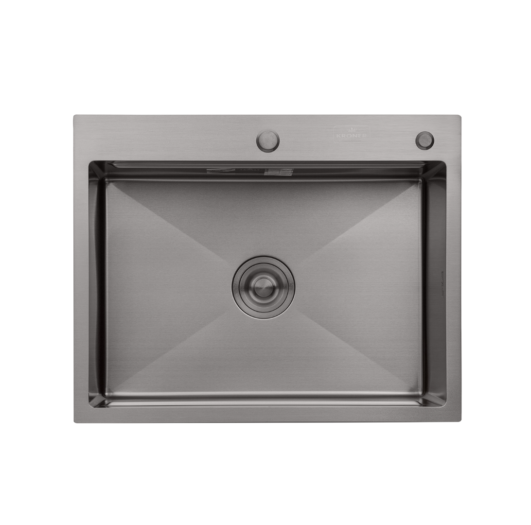 Мойка для кухни Kroner KRP PVD HM 63x50 см (d720a255)