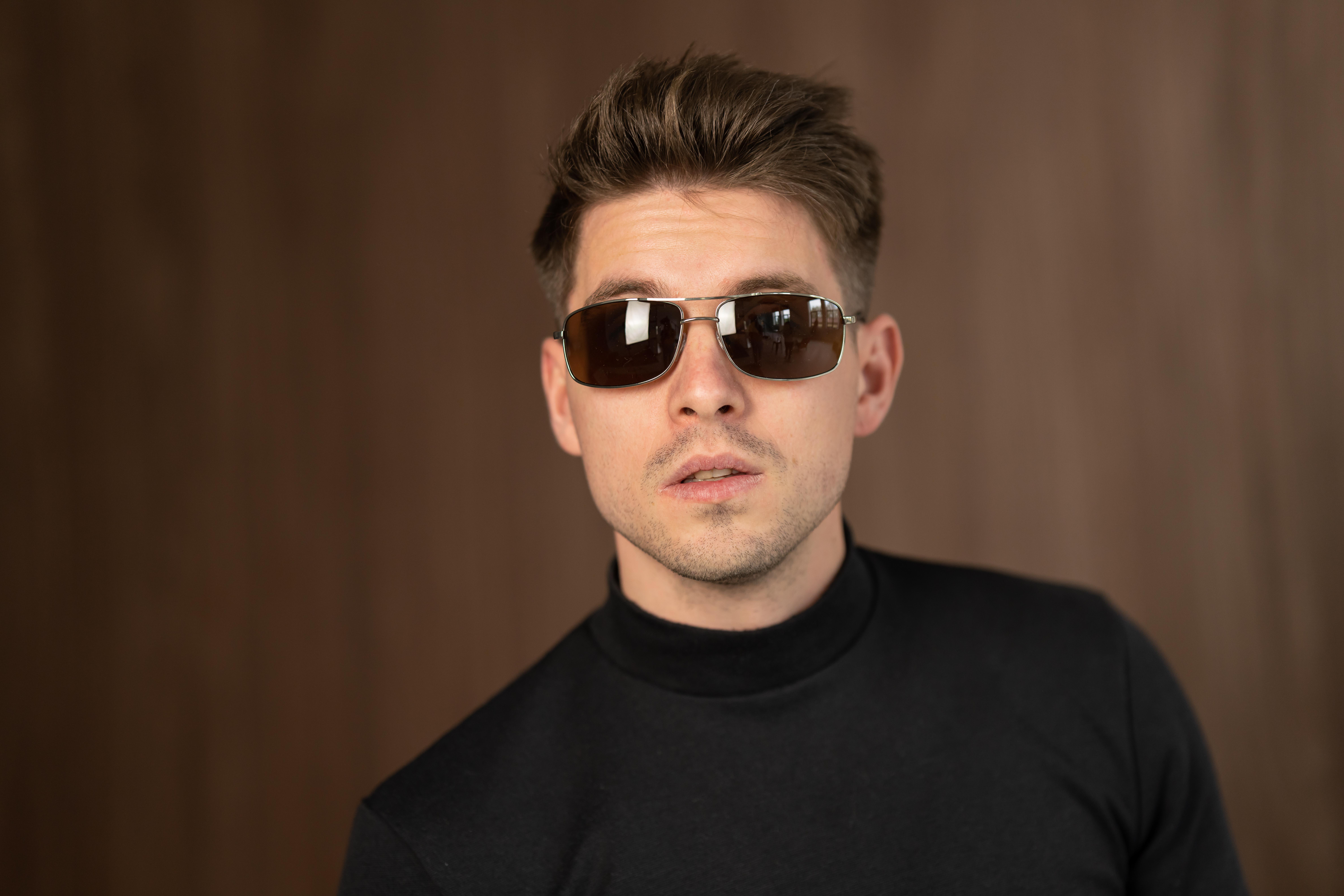 Сонцезахисні окуляри чоловічі Dackor 006 Brown - фото 3 Сонцезахисні окуляри чоловічі Dackor 006 Brown - фото 3