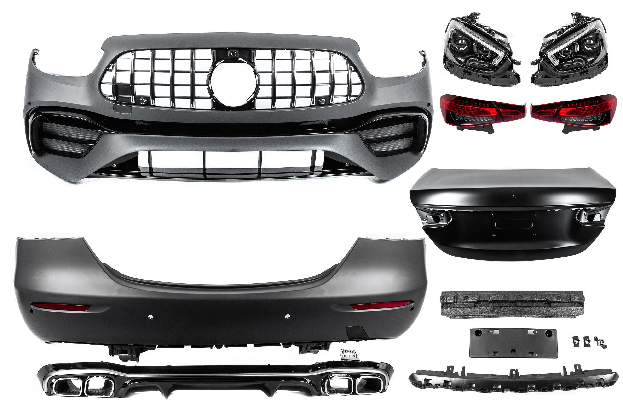 Комплект рестайлинга GBT в AMG E63 2024 г. для Mercedes E-сlass W213 2016-2023 гг. (128322)