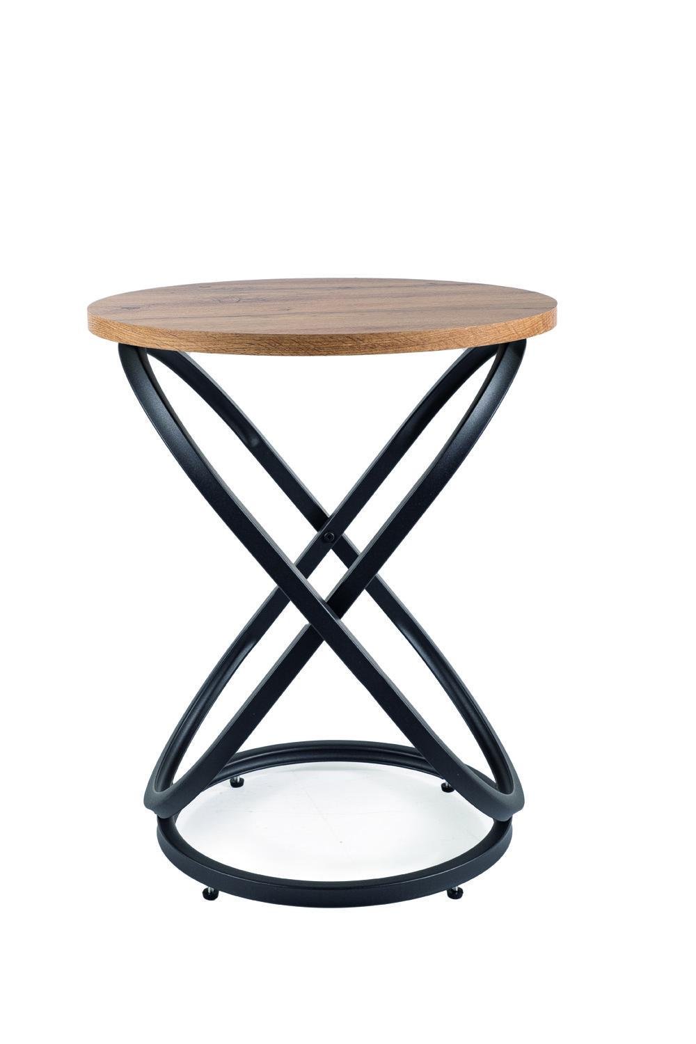 Журнальный столик Signal EOS E 45 см Дуб артизан/Черный (EOSEDAC) - фото 4 Журнальный столик Signal EOS E 45 см Дуб артизан/Черный (EOSEDAC) - фото 4