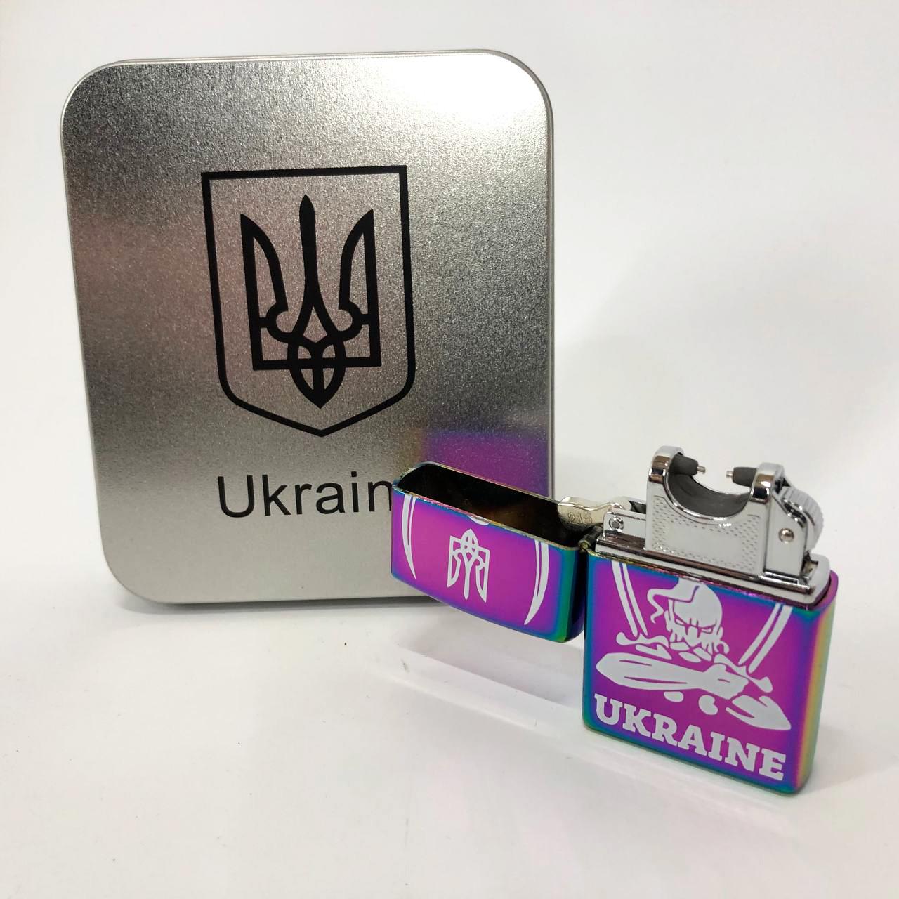 Зажигалка дуговая электроимпульсная зажигалка USB Украина Хамелеон (HL-449) Зажигалка дуговая электроимпульсная зажигалка USB Украина Хамелеон (HL-449)