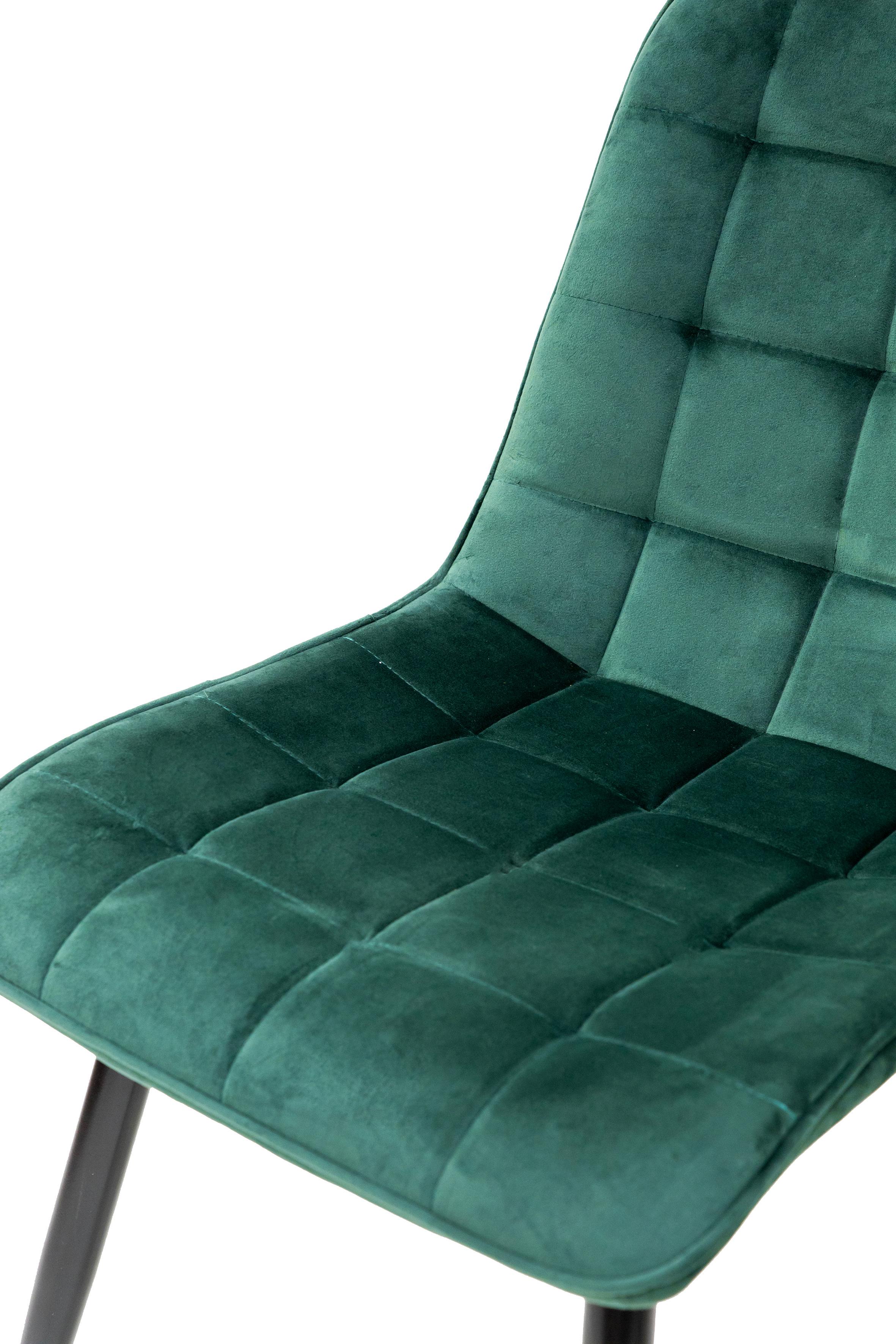 Стілець для кухні та вітальні ГРЕЙС Віллі 480х890х560 мм Чорний/Зелений (GAА0057595) - фото 9 Стілець для кухні та вітальні ГРЕЙС Віллі 480х890х560 мм Чорний/Зелений (GAА0057595) - фото 9