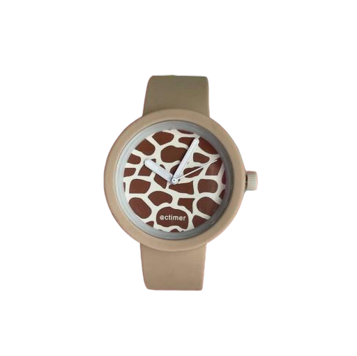 Часы-конструктор женские силиконовый Actimer Giraffe Капучино (12545)