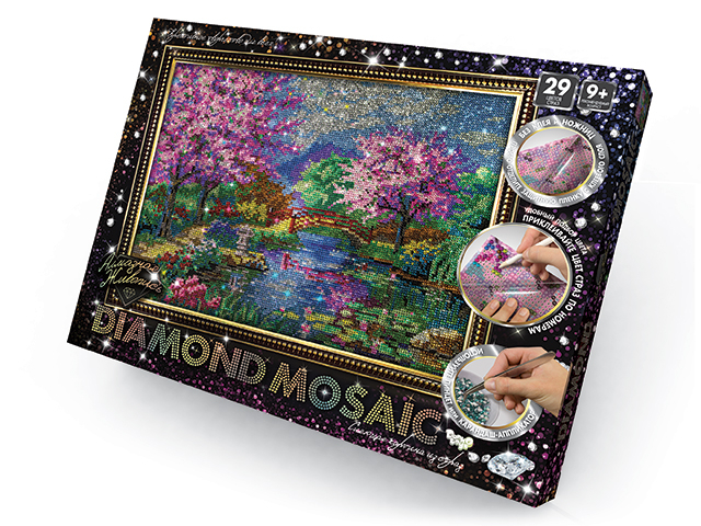 Алмазная мозаика Danko Toys Diamond mosaic Пейзаж Весна 35х45 см (DM-01-05) Алмазная мозаика Danko Toys Diamond mosaic Пейзаж Весна 35х45 см (DM-01-05)