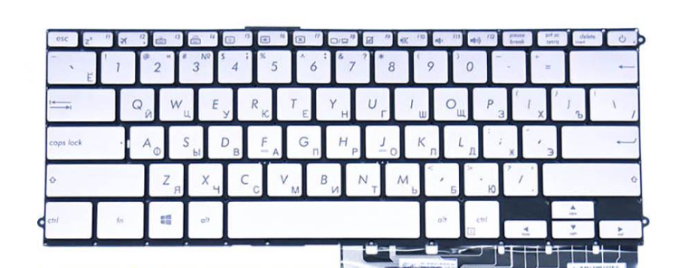 Клавиатура для ноутбука Asus UX3490UA с подсветкой клавиш (0KNB0-D633RU00)