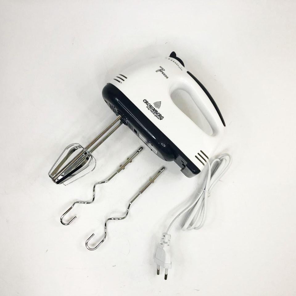 Миксер Crownberg CB-7322 300 Вт Белый (ws95948) - фото 5 Миксер Crownberg CB-7322 300 Вт Белый (ws95948) - фото 5