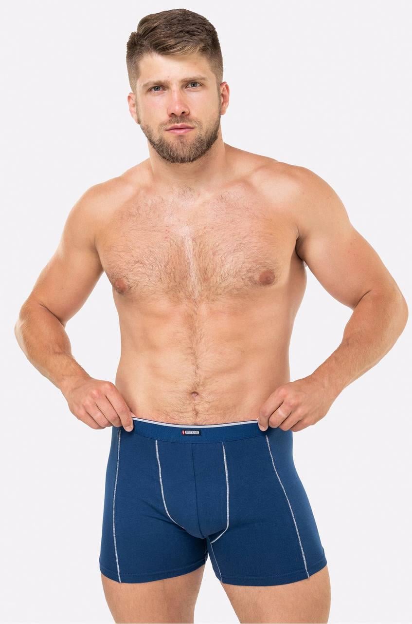 Трусы-боксеры мужские BAYKAR 3XL р. 56-58 Синий (1130-04)