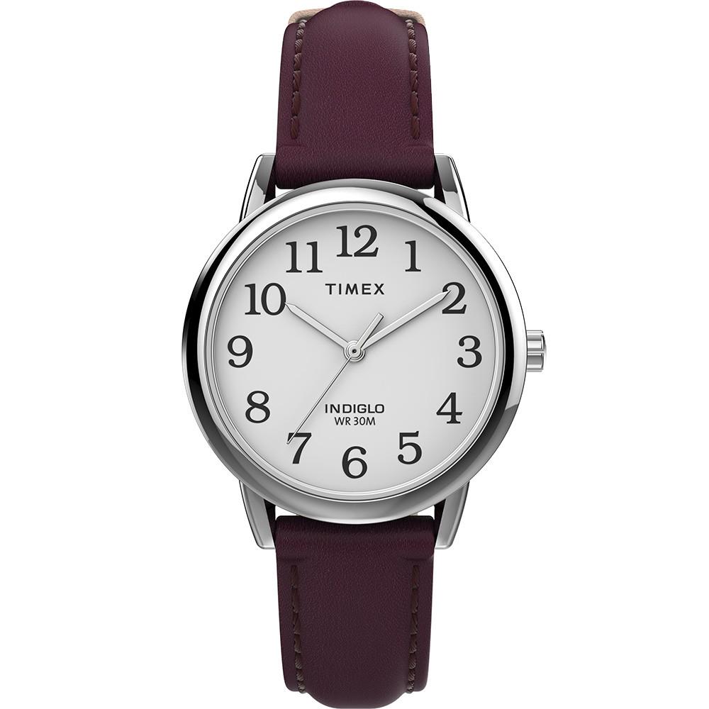 Наручные часы женские Timex Easy Reader кварцевые Silver (Tx2u96300)